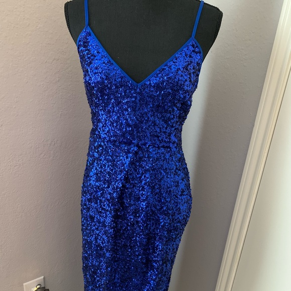 ASOS Dresses & Skirts - Electric Blue Sequin Dress